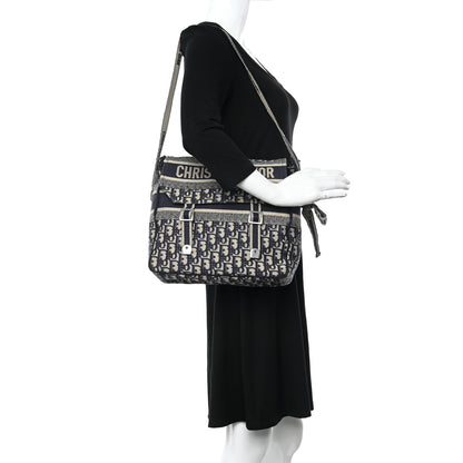 Christian Dior Oblique Medium Diorcamp Messenger Blue 2 of 13