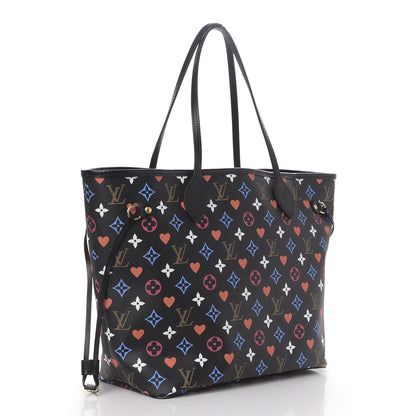 Louis Vuitton Game On Neverfull MM Black 3 of 10