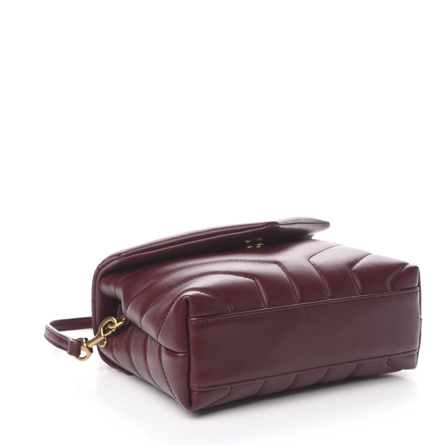 Calfskin Y Quilted Monogram Toy Loulou Monogram Crossbody Bag Rouge Legion