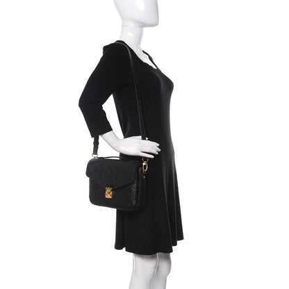 Louis Vuitton Empreinte Pochette Metis Black 2 of 9