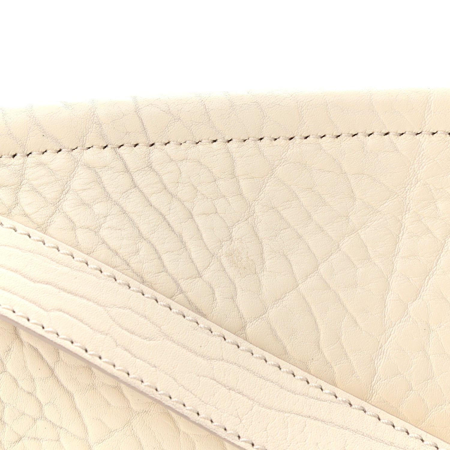 Givenchy Bullhide Mini Infinity Saddle Bag Off White 12 of 14
