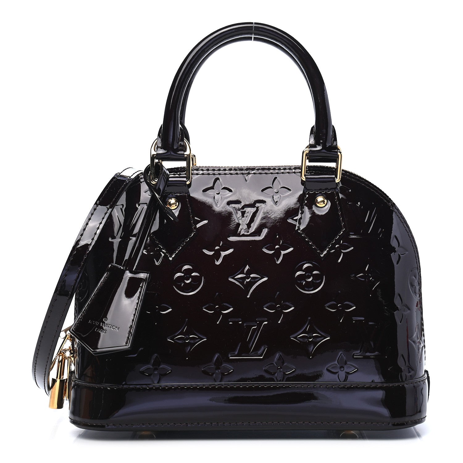 Louis Vuitton Vernis Alma BB Amarante 1 of 9