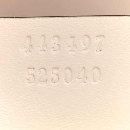 Gucci Calfskin Matelasse Small GG Marmont Shoulder Bag White 7 of 12