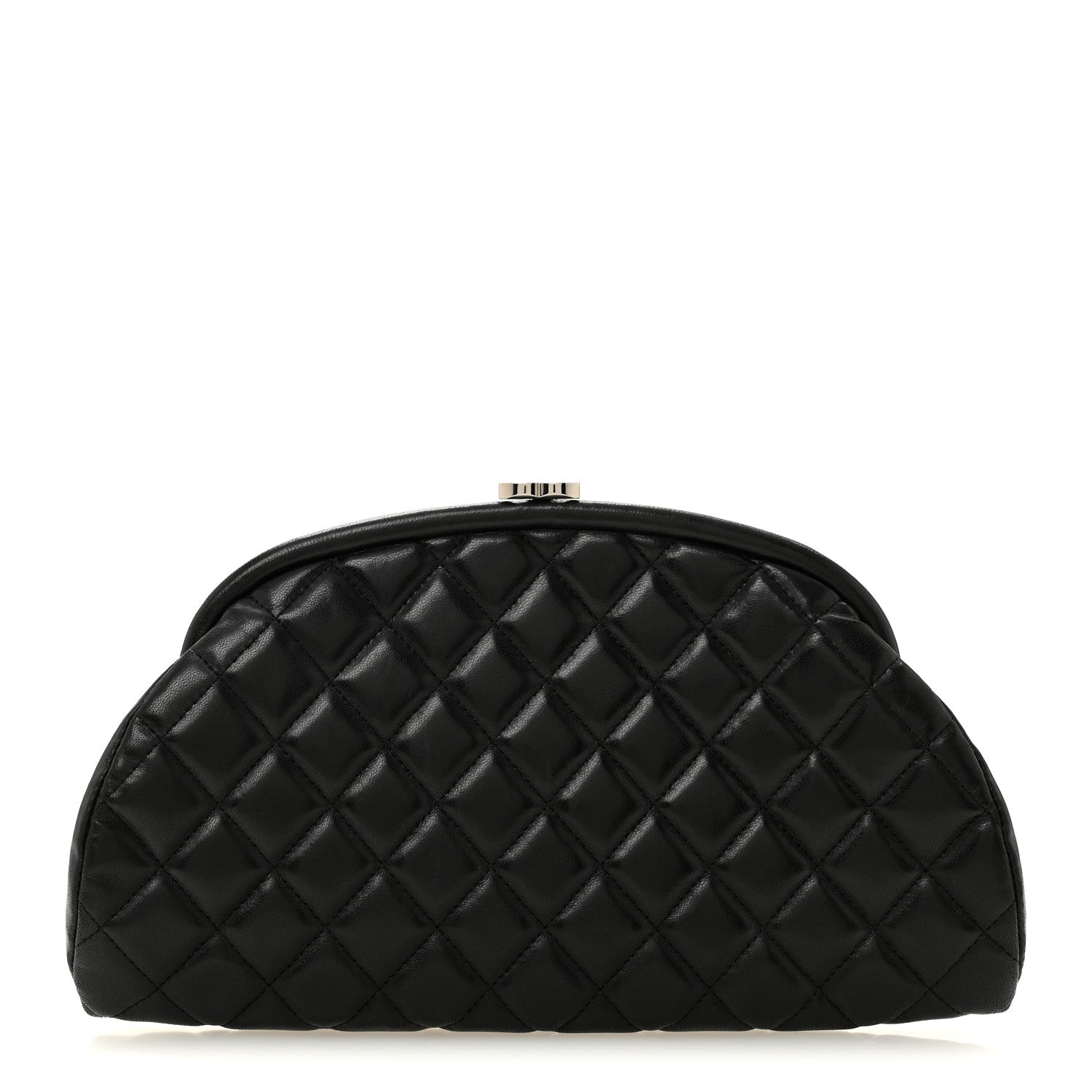 Chanel Lambskin Quilted Timeless Clutch Black 1 of 10