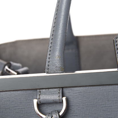 Fendi Vitello Elite Regular 2Jours Tote Grigio 15 of 19