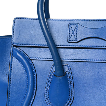 Celine Palmelato Micro Luggage Electric Blue 12 of 13