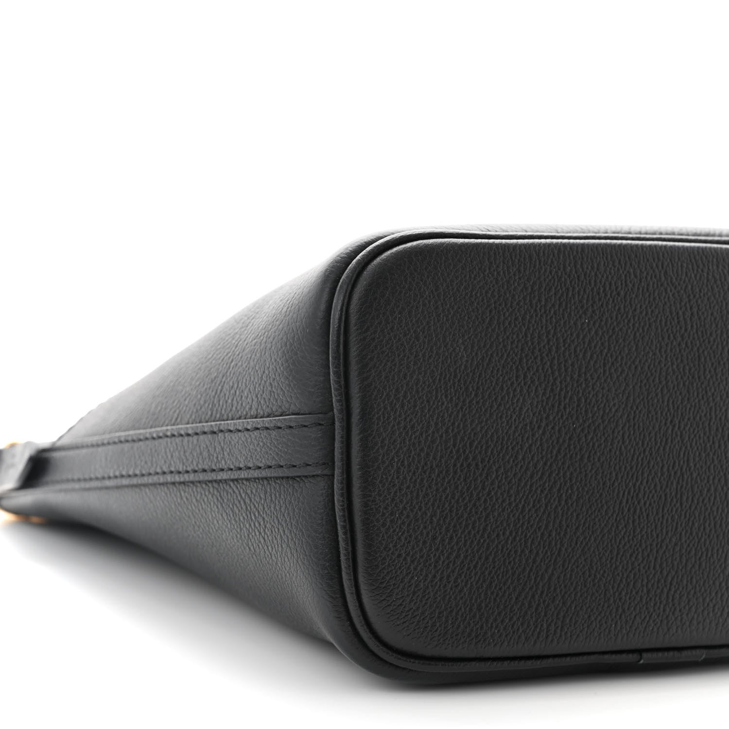 Louis Vuitton Calfskin Lock and Walk Bucket Black 9 of 11