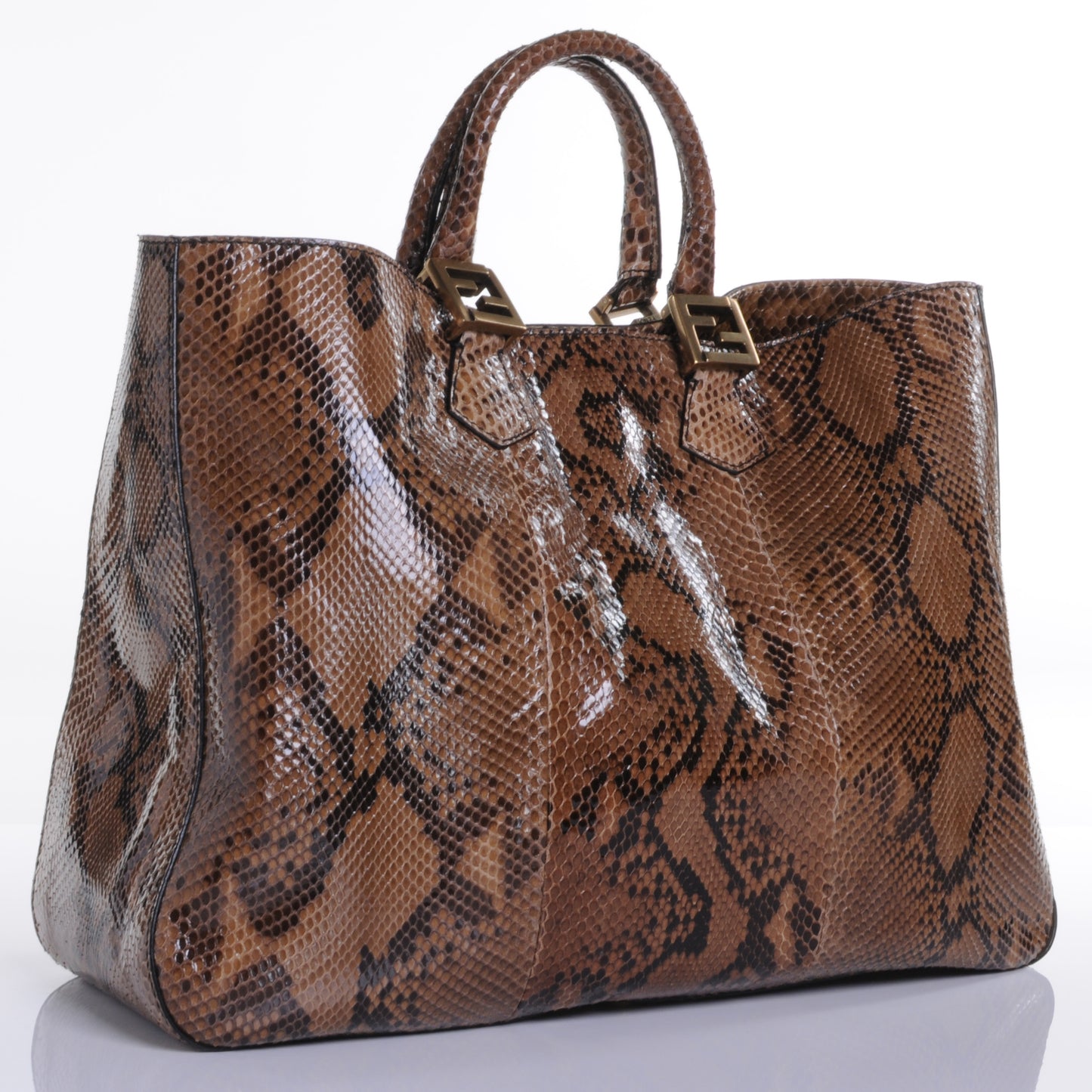 Python Twins Tote Natural
