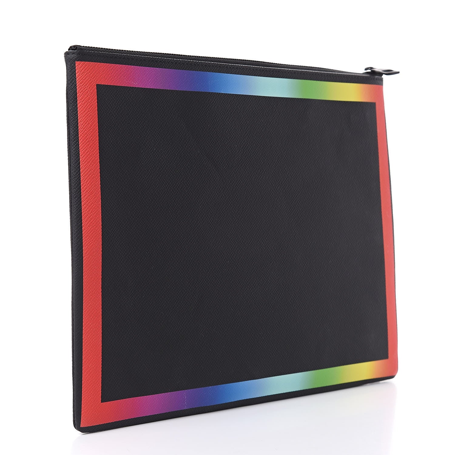 Louis Vuitton Taiga Rainbow Pochette A4 Black 3 of 10
