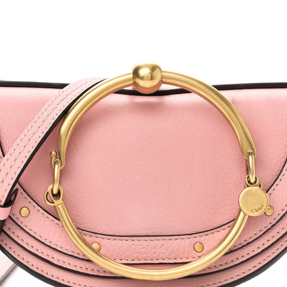 Chloe Calfskin Small Nile Bracelet Minaudiere Bag Washed Pink 7 of 9
