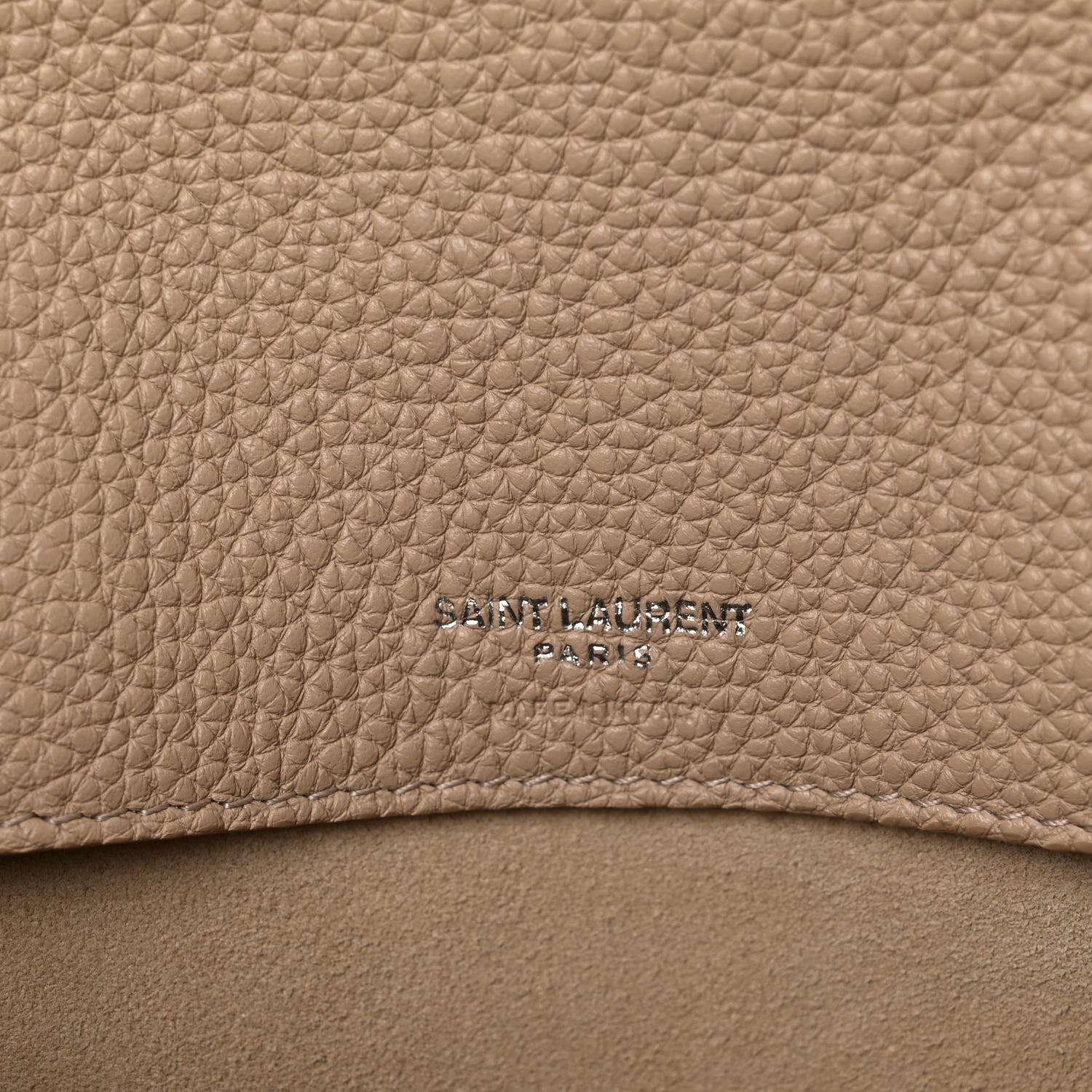 Saint Laurent Grained Calfskin Small Supple Sac De Jour Dark Beige 7 of 29
