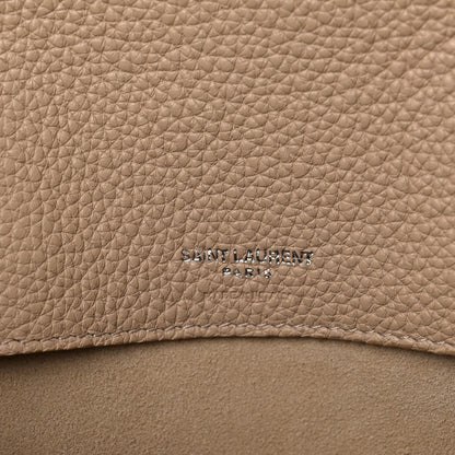 Saint Laurent Grained Calfskin Small Supple Sac De Jour Dark Beige 7 of 29