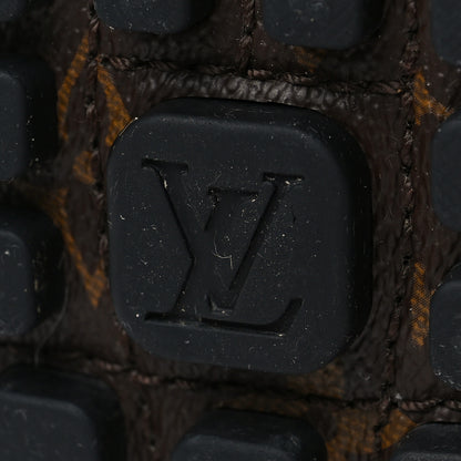 Louis Vuitton Monogram Mens Arizona Car Shoe Moccasin Loafers 8 Macassar 6 of 9