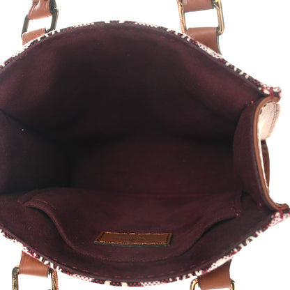 Louis Vuitton Jacquard Since 1854 Petit Sac Plat Bordeaux 6 of 8