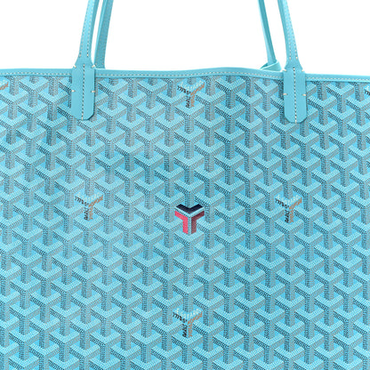 Goyard Goyardine Saint Louis GM Balise Beach Towel Set Turquoise 9 of 11