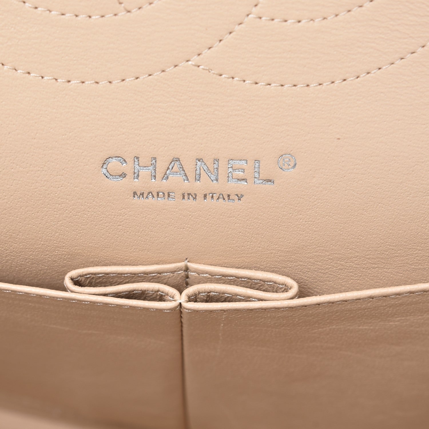 Chanel Caviar Quilted Jumbo Double Flap Beige Clair 7 of 9