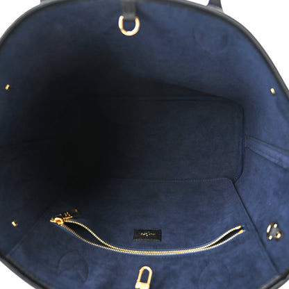 Louis Vuitton Empreinte Monogram Giant Neverfull MM Black 6 of 10