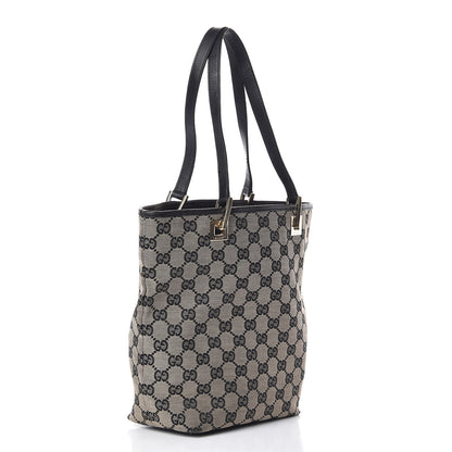 Gucci Monogram Small Bucket Tote Black 3 of 20