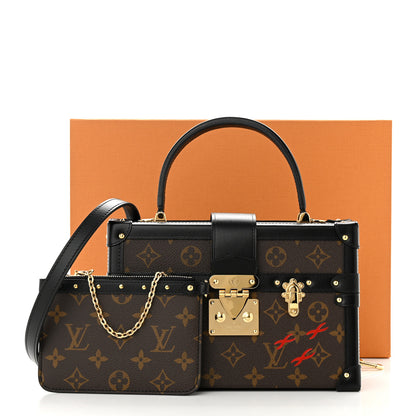 Louis Vuitton Monogram Petite Malle V Black 11 of 11