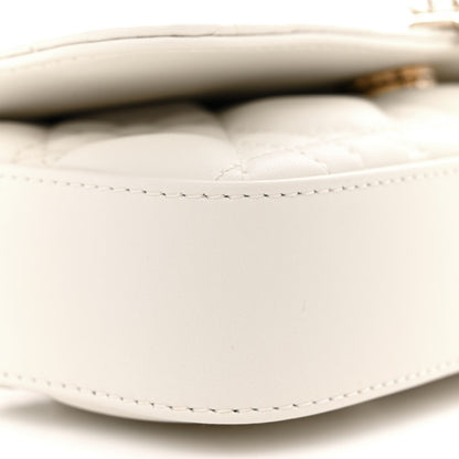 Christian Dior Lambskin Cannage Dior Talk Phone Pouch Latte 9 of 10