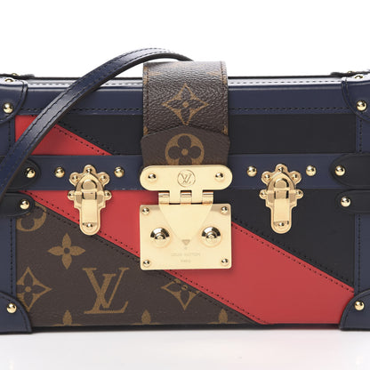 Louis Vuitton Monogram Malletage Print Petite Malle Marine Rouge 8 of 10