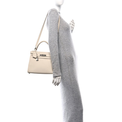 Hermes Togo Kelly Retourne 28 Craie 2 of 11