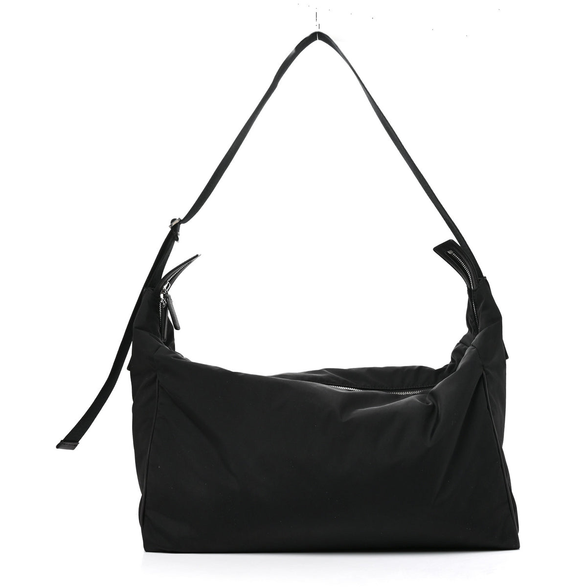 The Row Nylon E/W Logan Bag Black 1 of 8