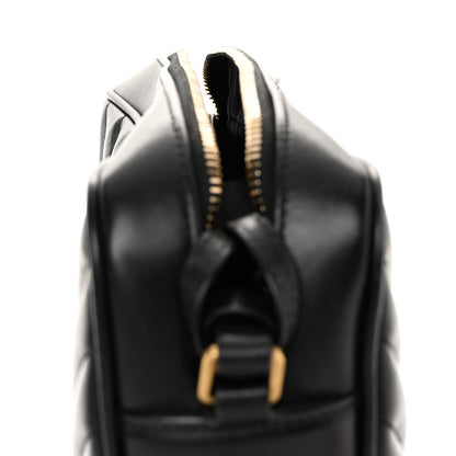 Saint Laurent SAINT LAURENT Calfskin Matelasse Monogram Lou Camera Bag Black 5 of 10