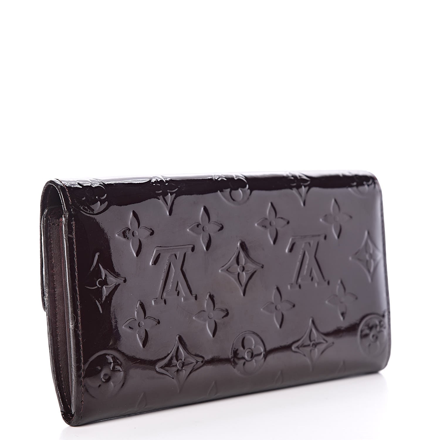 Louis Vuitton Vernis Sarah Wallet Amarante 3 of 13