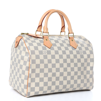 Louis Vuitton Damier Azur Speedy 30 3 of 14