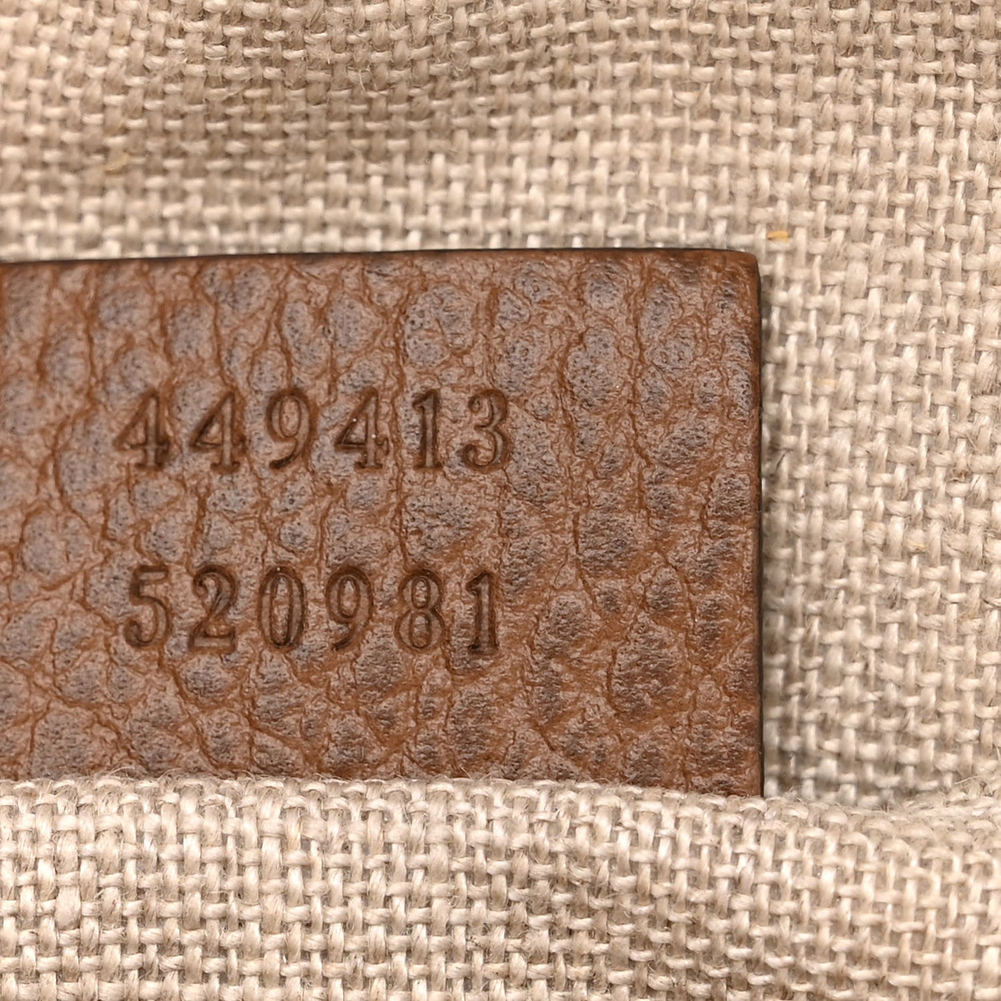 Monogram Mini Bree Messenger Bag Beige Tabacco