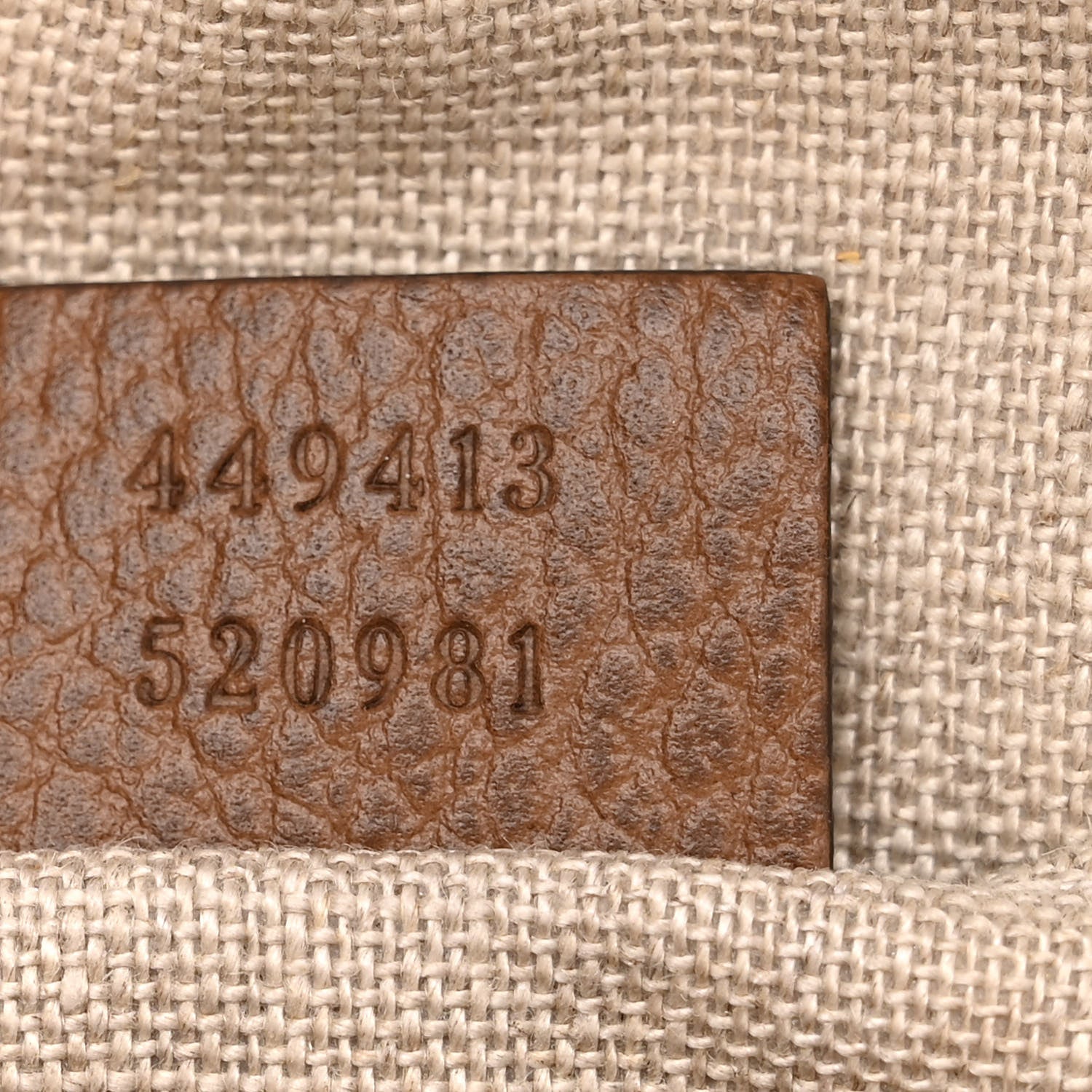 Gucci Monogram Mini Bree Messenger Bag Beige Tabacco 7 of 11