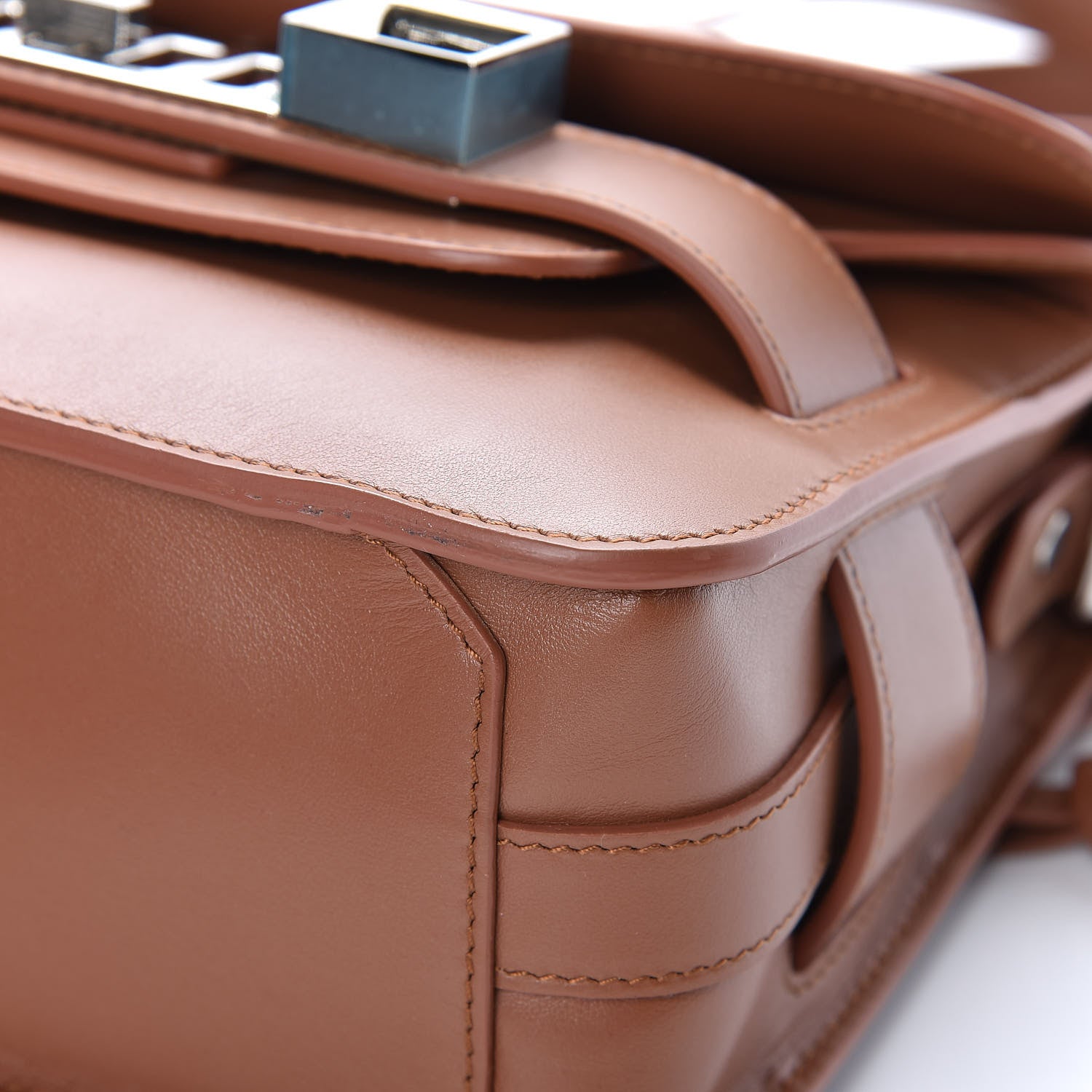Proenza Schouler Smooth Calfskin Mini PS11 Classic Shoulder Bag Caramel 10 of 15