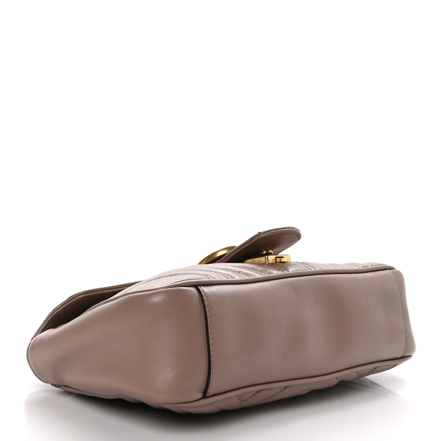 Calfskin Matelasse Small GG Marmont Shoulder Bag Porcelain Rose
