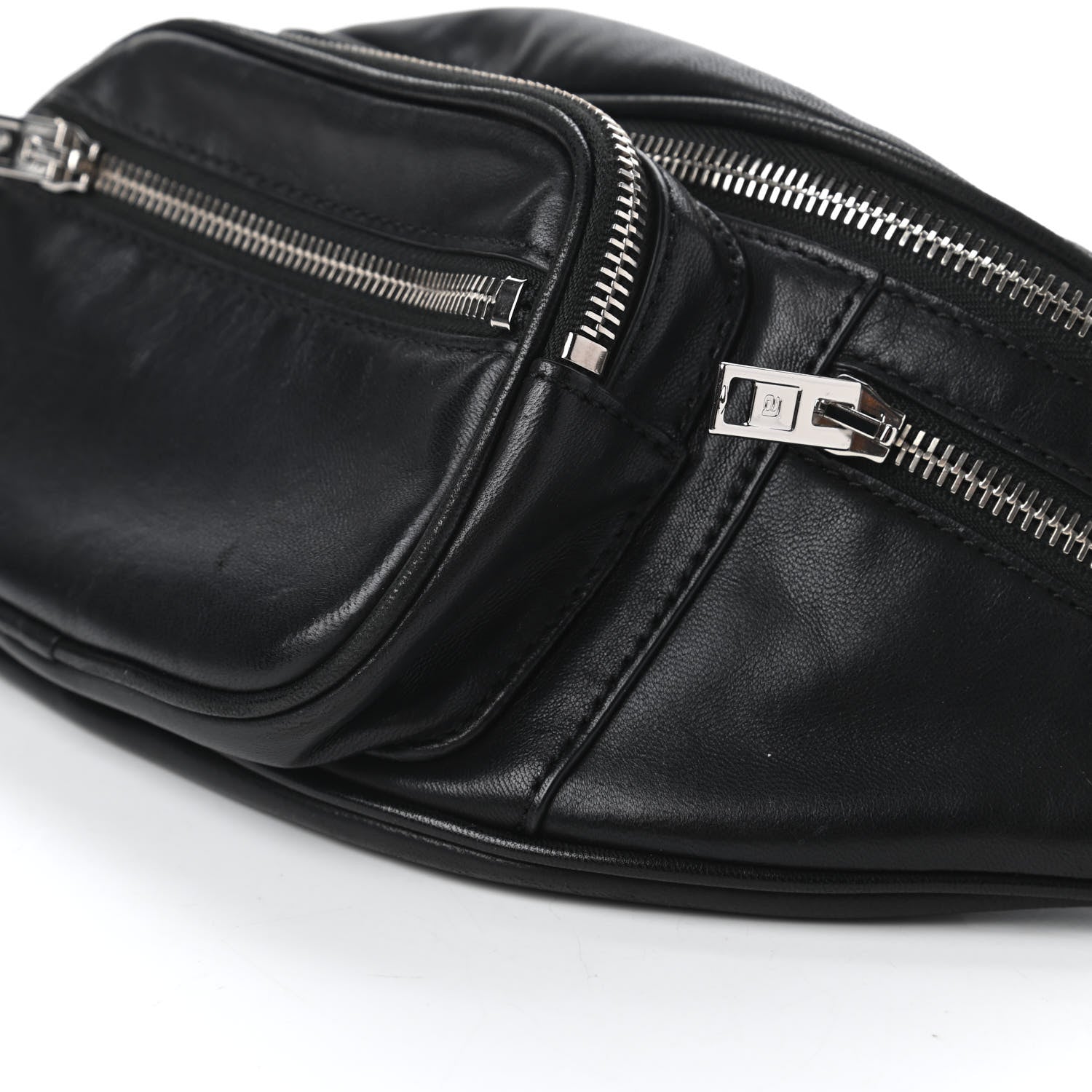 Alexander Wang Lambskin Attica Belt Bag Black 7 of 10