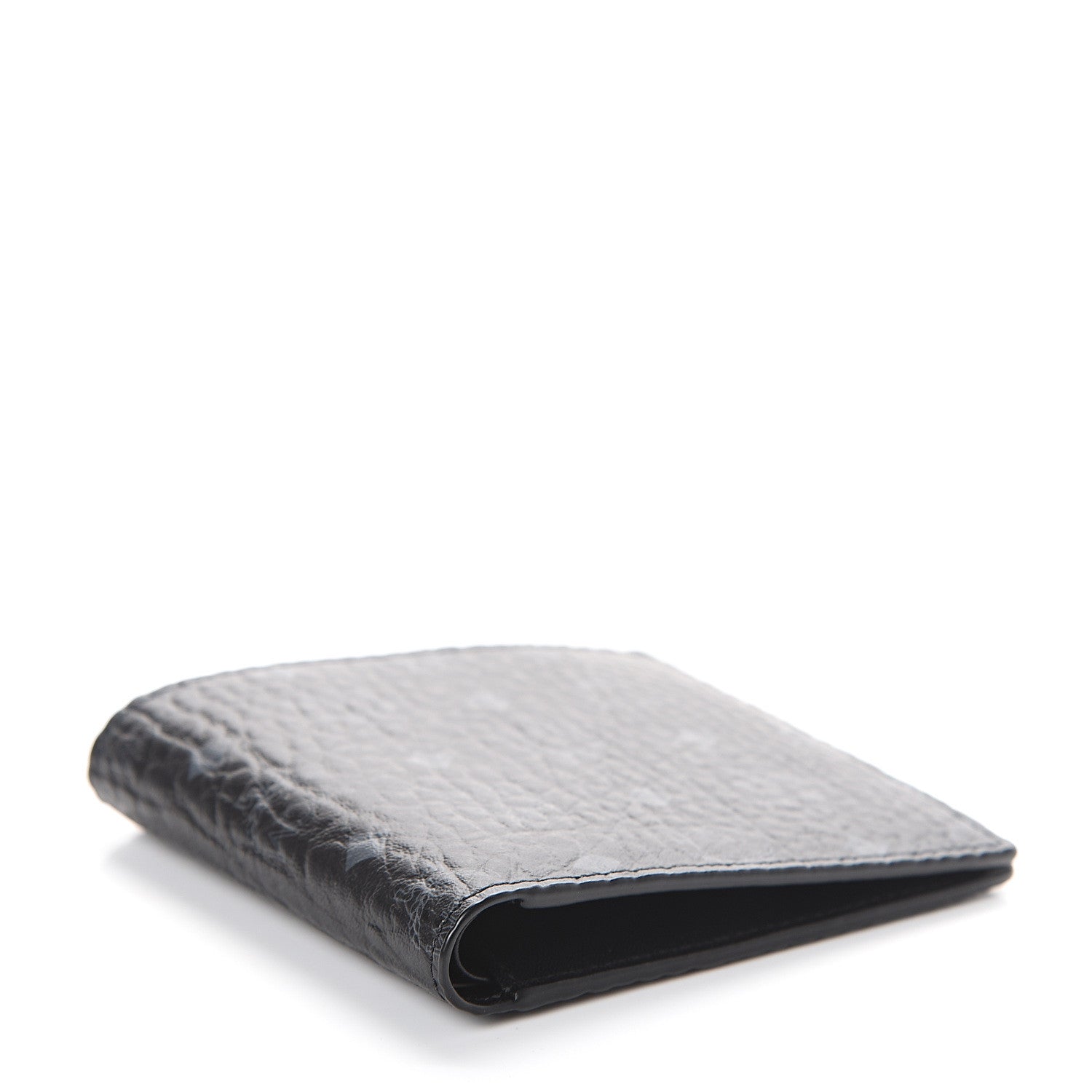 MCM Visetos Bi-Fold Wallet Black 3 of 5