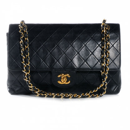 Chanel Lambskin Medium Double Flap Black 1 of 10