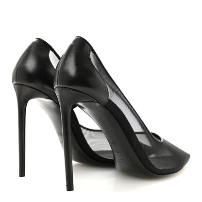 Saint Laurent Mesh 105 Anja Pumps 36.5 Black 5 of 10