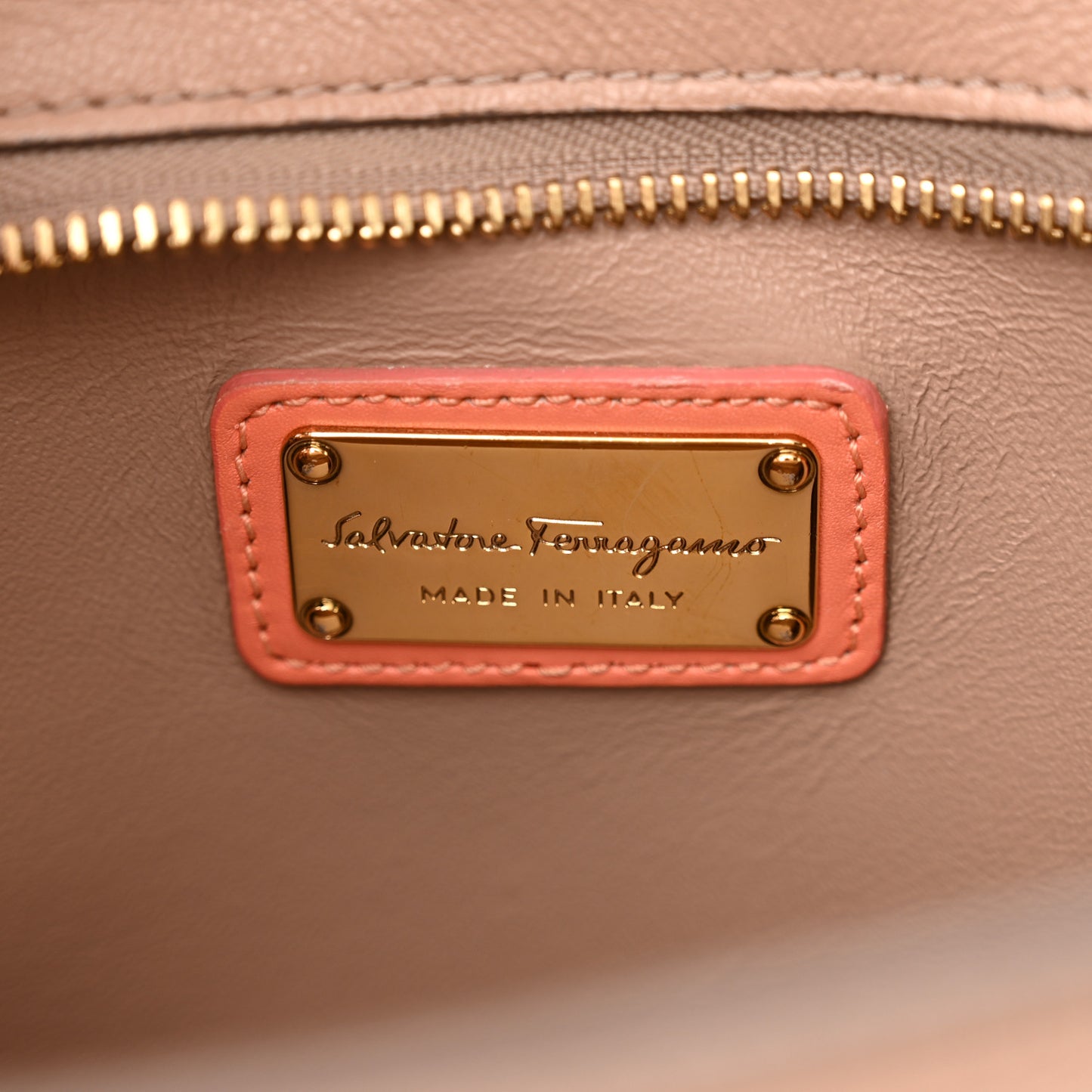 Calfskin Colorblock Medium Sofia Shoulder Bag Pink Multicolor