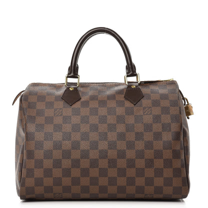 Louis Vuitton Damier Ebene Speedy 30 1 of 7