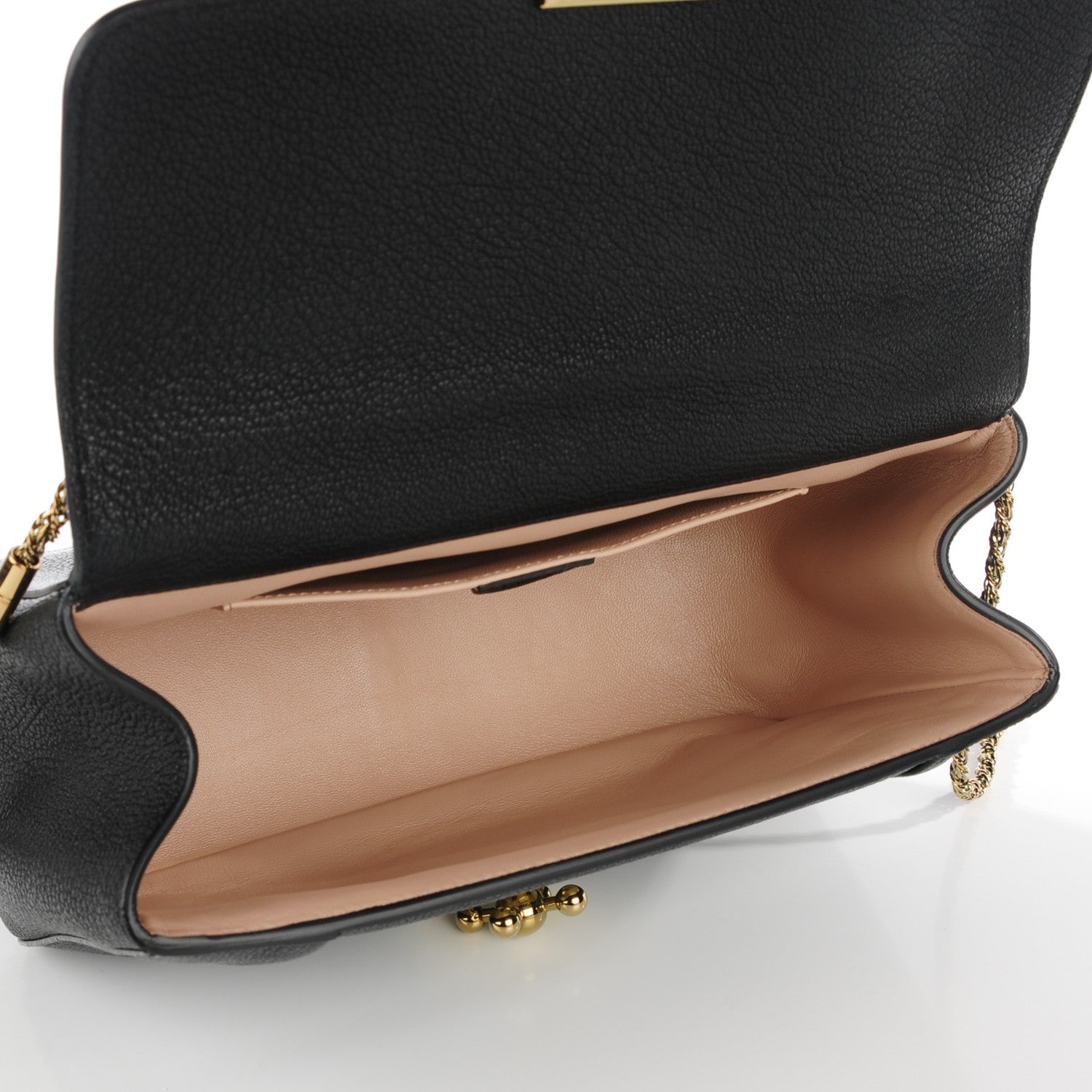 Chloe Calfskin Medium Elsie Shoulder Bag Black 5 of 9