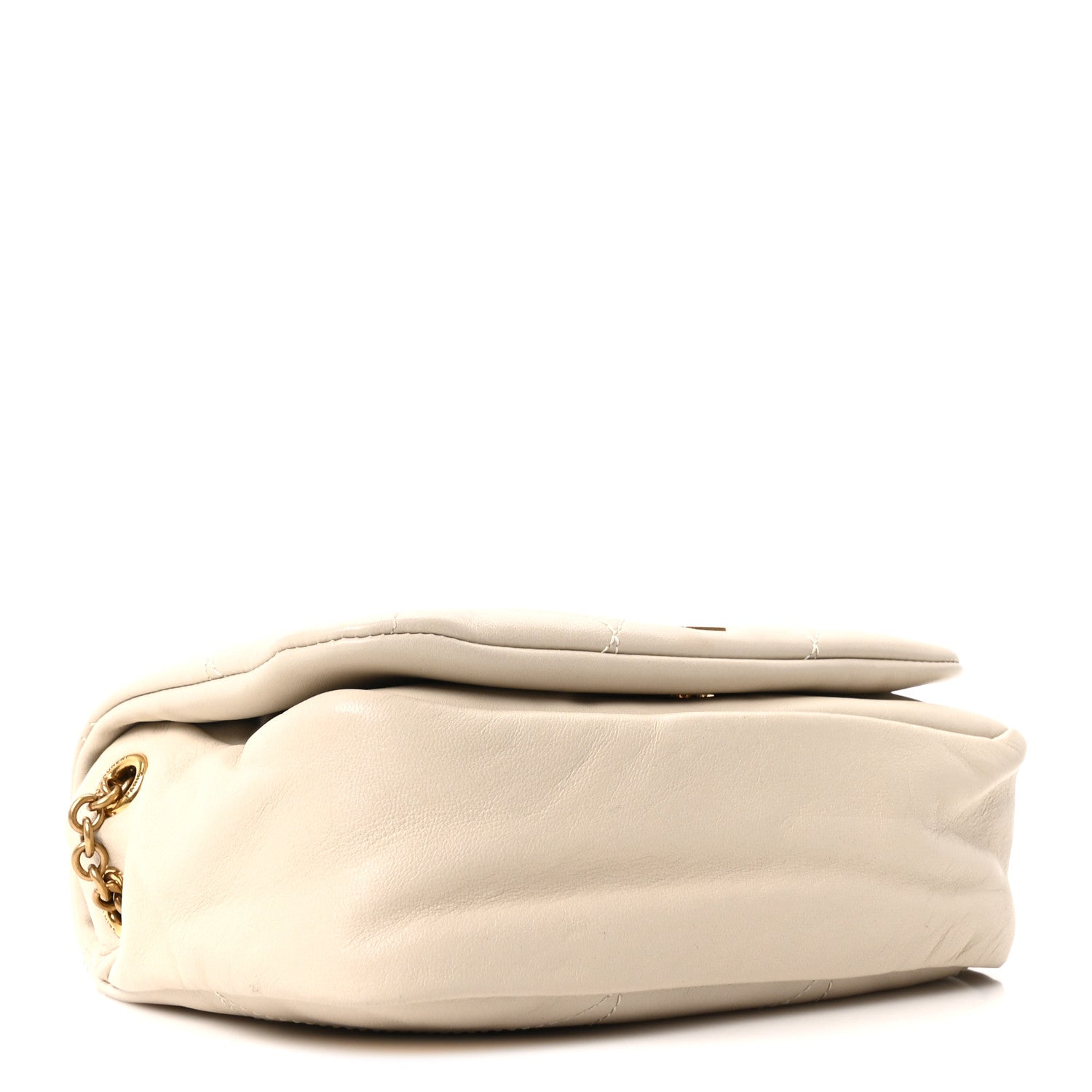 Saint Laurent Lambskin Matelasse Monogram Mini Jamie 4.3 Crema Soft 4 of 10