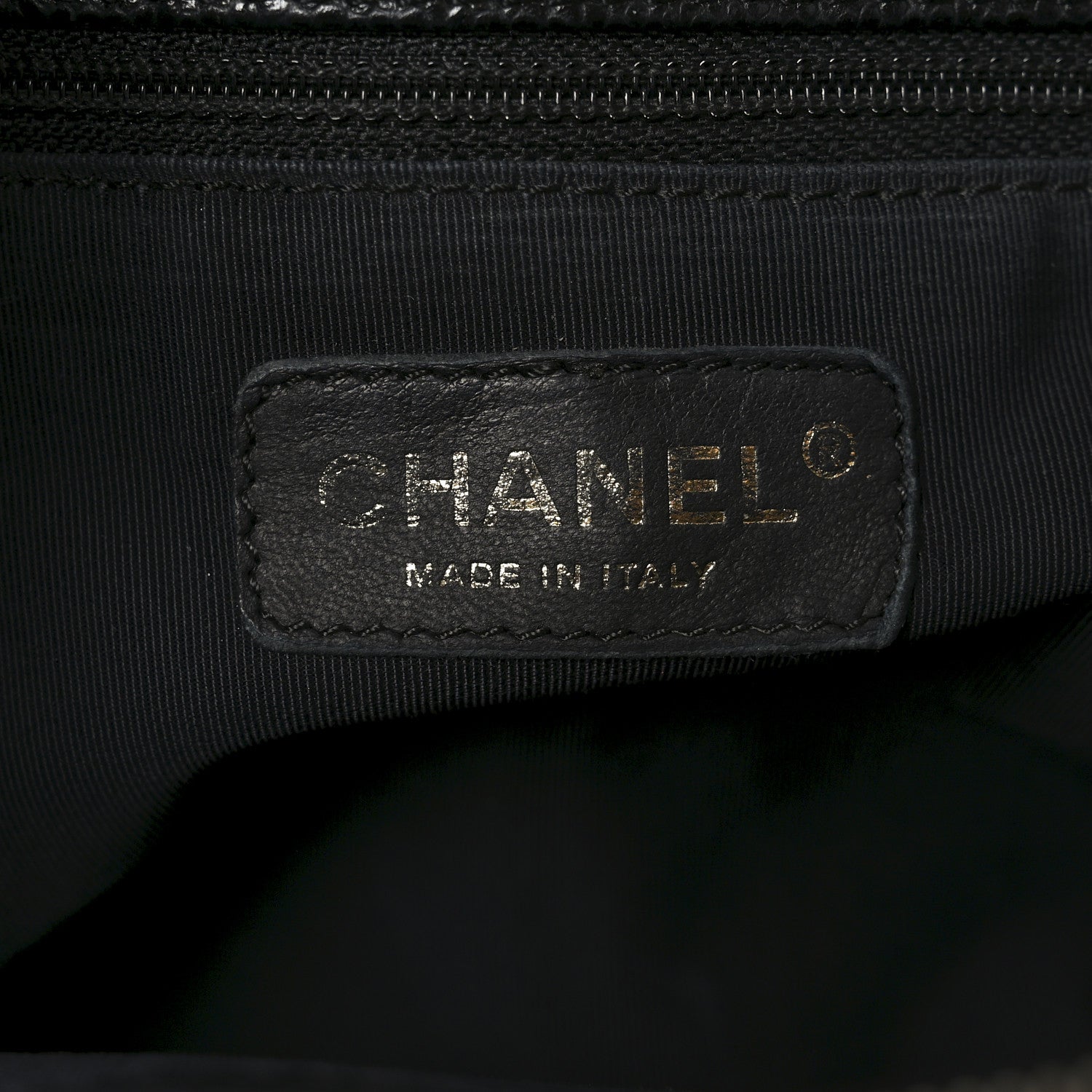 Chanel Caviar Quilted Grand Shopping Tote GST Black 6 of 10