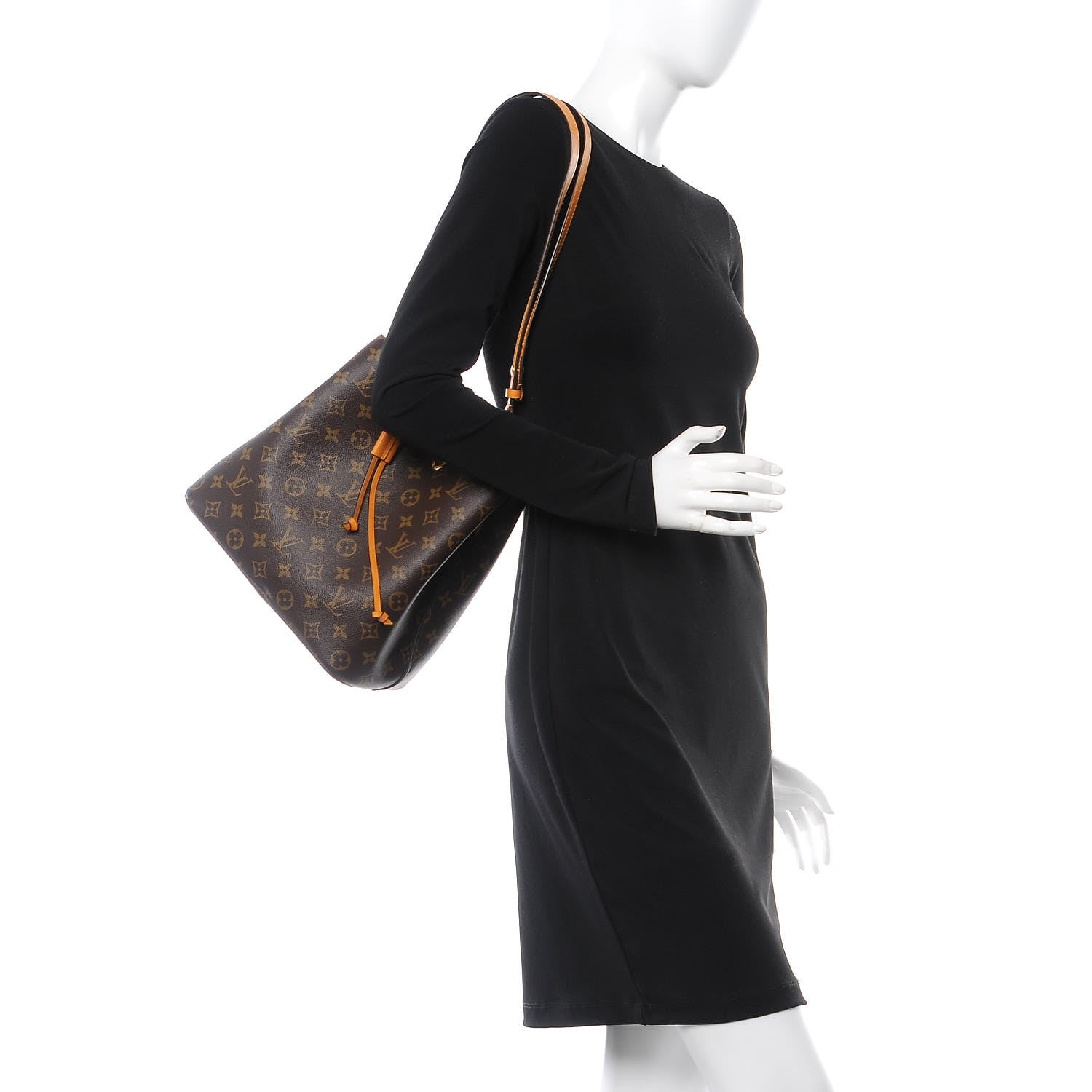 Louis Vuitton Monogram Neonoe MM Safran 2 of 8