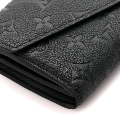 Louis Vuitton Empreinte Sarah Wallet NM Black 8 of 9