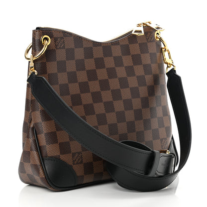 Louis Vuitton Damier Ebene Odeon PM Black 3 of 7