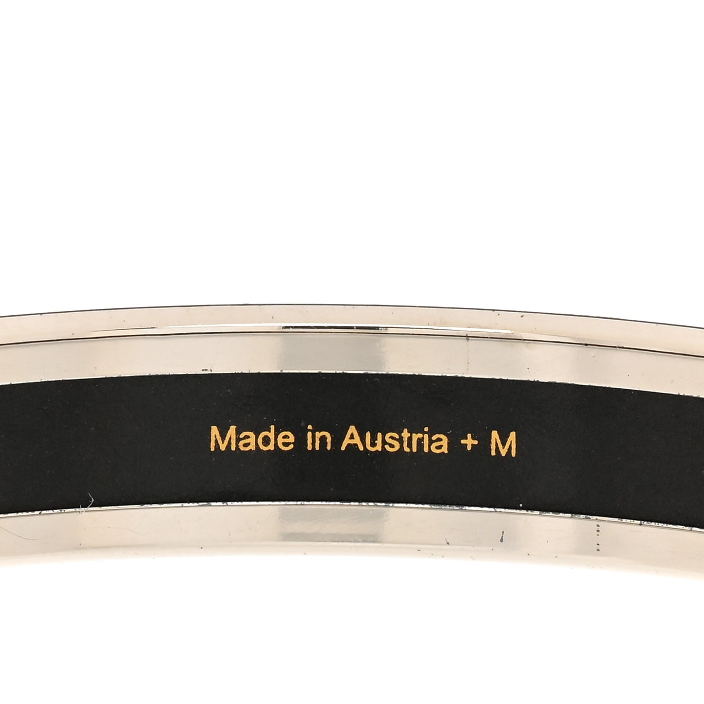 Enamel Printed Narrow Astrologie Nouvelle Bracelet 70 White Navy