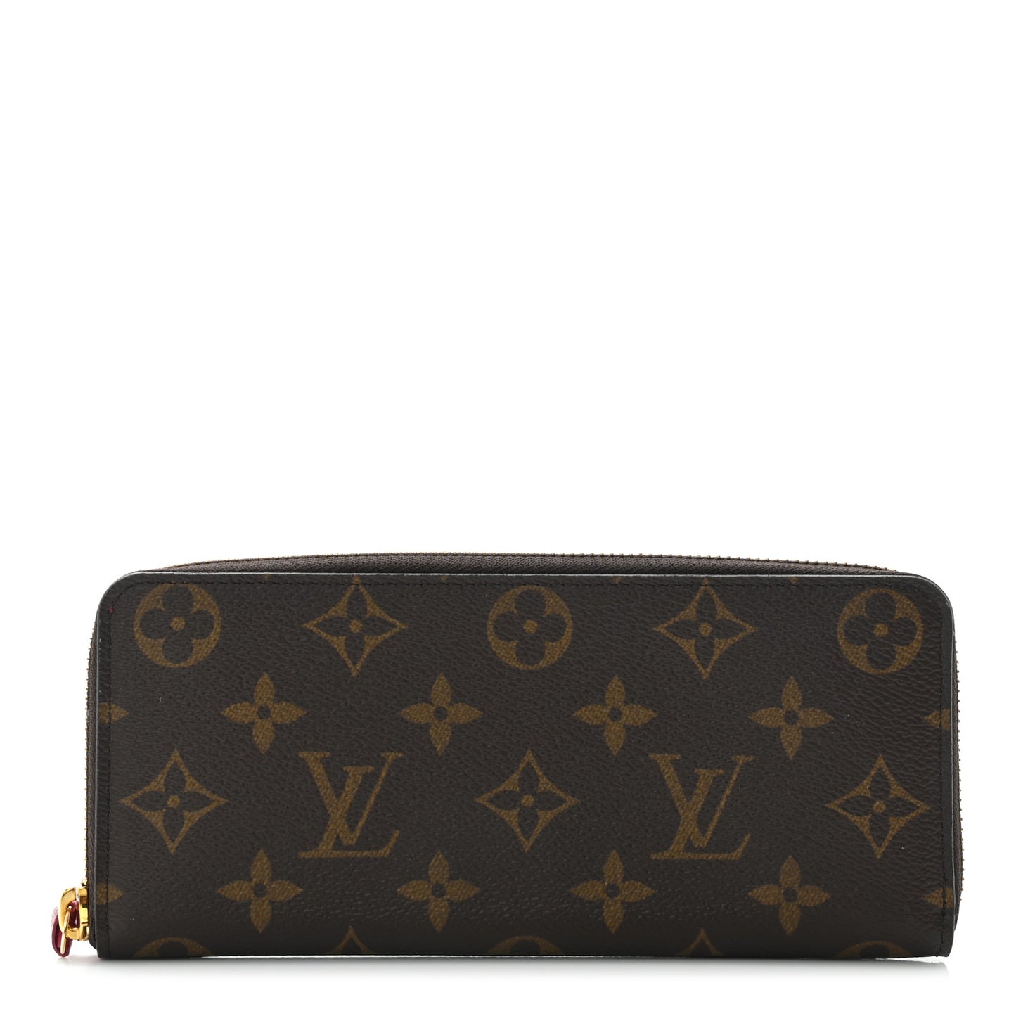 Monogram Clemence Wallet Fuchsia