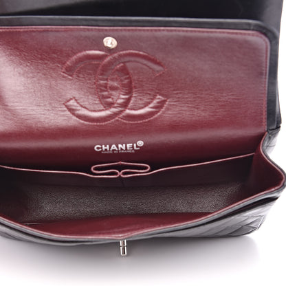 Chanel Lambskin Quilted Medium Double Flap Black 5 of 17