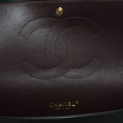 Chanel Lambskin Quilted Maxi Double Flap Black 7 of 10